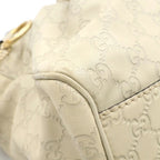 Gucci Guccissima Sukey Tote Beige — view 6