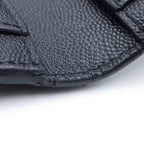Saint Laurent Rive Gauche Logo Wallet Bifold Card Case Black Gold — view 5