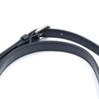 Gucci Interlocking G Mini Shoulder Bag Black Leather Silver — view 6