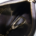 Louis Vuitton Monogram Mini Lin Pochette Cles Charm Case Pouch Brown Canvas — view 4