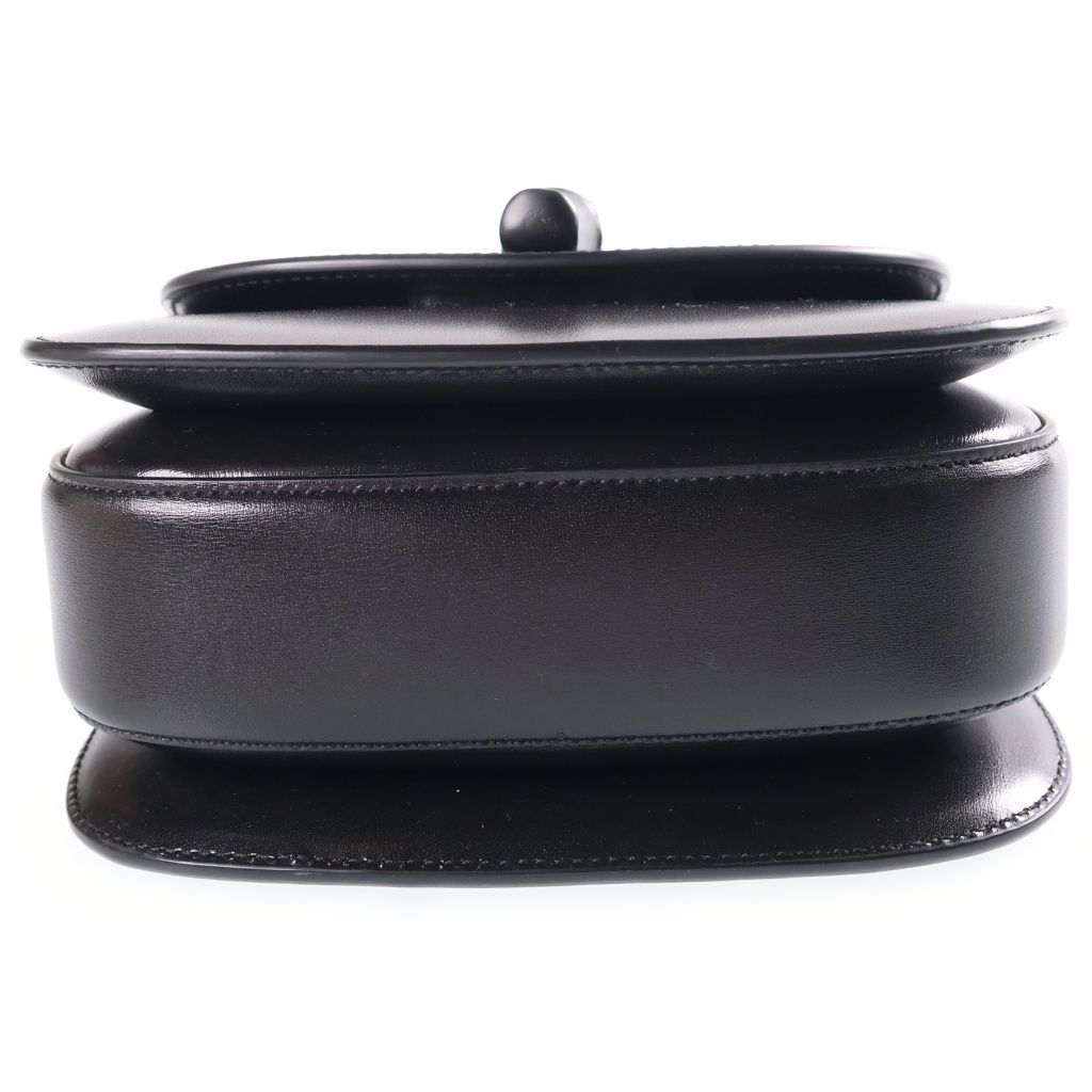 Gucci Bamboo Mini Shoulder Bag So Black Leather — view 4
