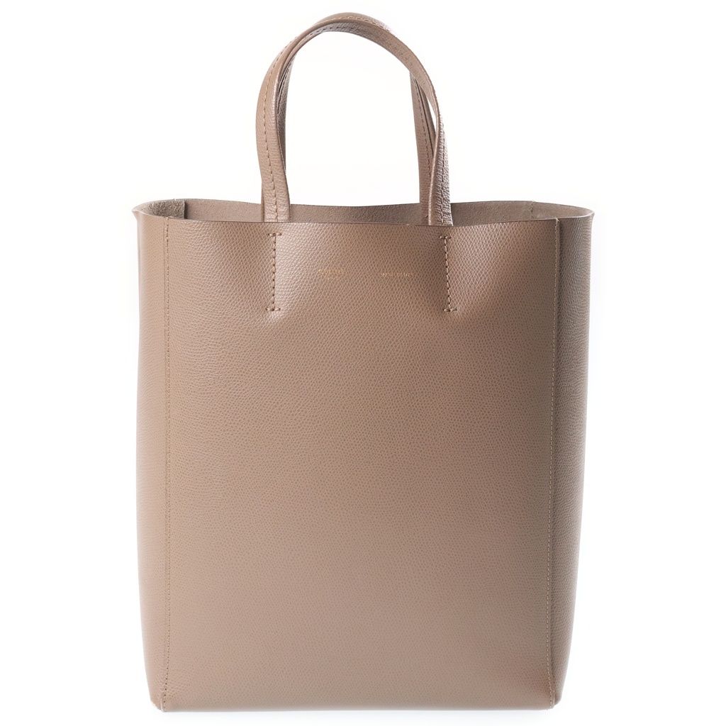 Celine Vertical Small Cabas 2-Way Tote Beige