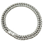 Gucci Interlocking G Cuban Link Chain Necklace Silver — view 2
