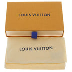 Louis Vuitton Fleur de Monogram Bag Charm Key Ring Key Holder Gold Keychain — view 6
