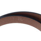 Hermes Bracelet Behapi Double Tour Leather Black Gold — view 5