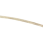 Louis Vuitton Collier Petit Pendant Chain Gold Rhinestone Necklace — view 5