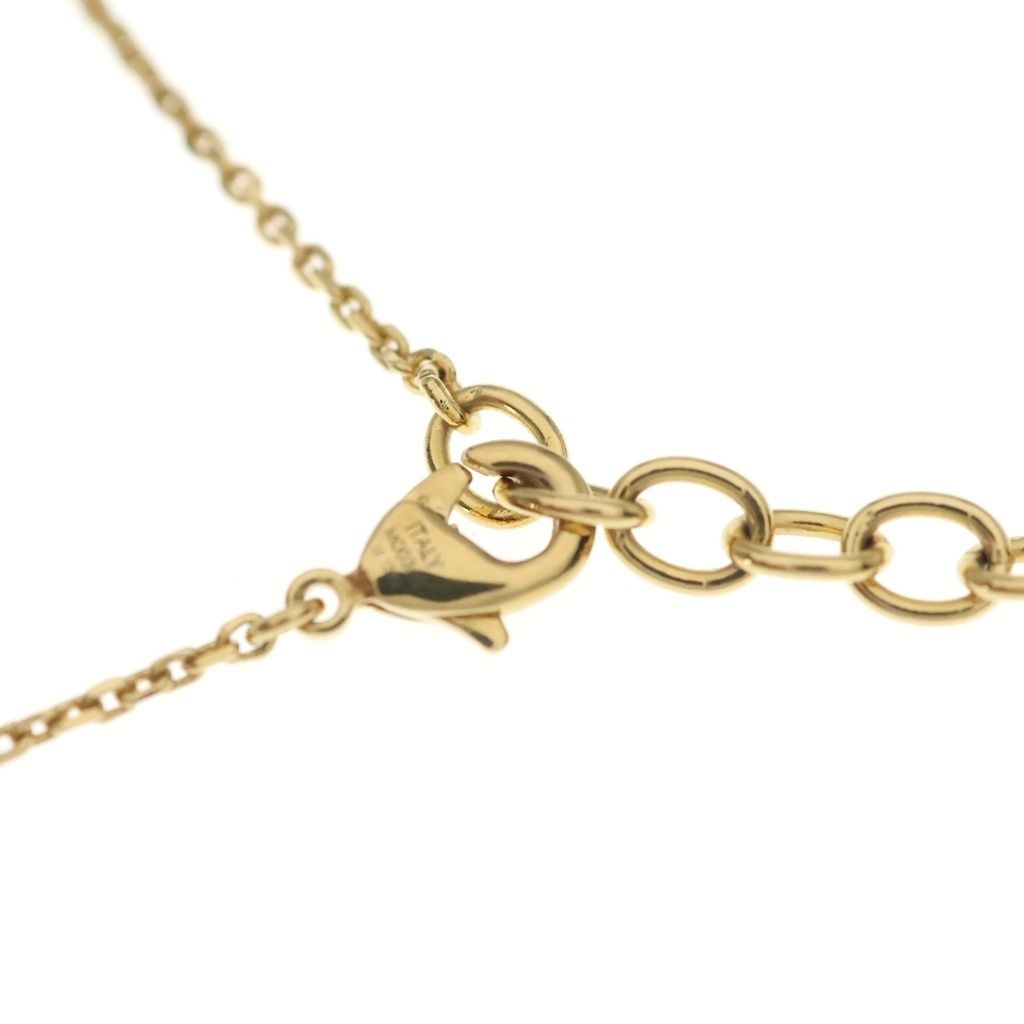 Louis Vuitton Collier Petit Pendant Chain Gold Rhinestone Necklace — view 4