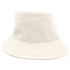Celine Triomphe Cotton Corduroy Bucket Hat M Ivory — view 3