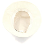 Celine Triomphe Cotton Corduroy Bucket Hat M Ivory — view 5