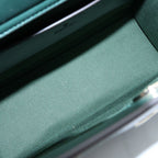 Gucci Diana Bamboo 2-Way Shoulder Bag Moss Green Leather Gold — view 7