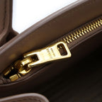 Prada Monochrome Small Handbag 2-Way Back Saffiano Leather Pink — view 7