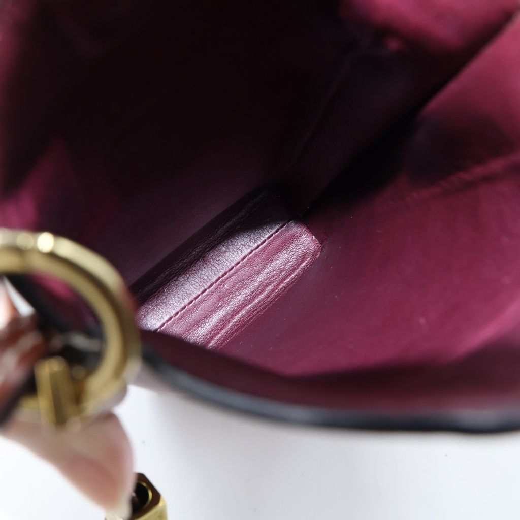 Loewe Anagram Gate Pocket Shoulder Bag Brown Leather — view 8