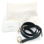Gucci Diana Bamboo Small 2-Way Shoulder Bag Green Leather — view 8