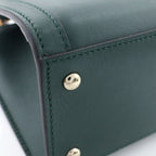 Gucci Diana Bamboo Small 2-Way Shoulder Bag Green Leather — view 6