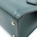 Gucci Diana Bamboo Small 2-Way Shoulder Bag Green Leather — view 5