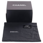 Chanel Bicolor Vanity Pouch Black Lambskin Gold — view 8