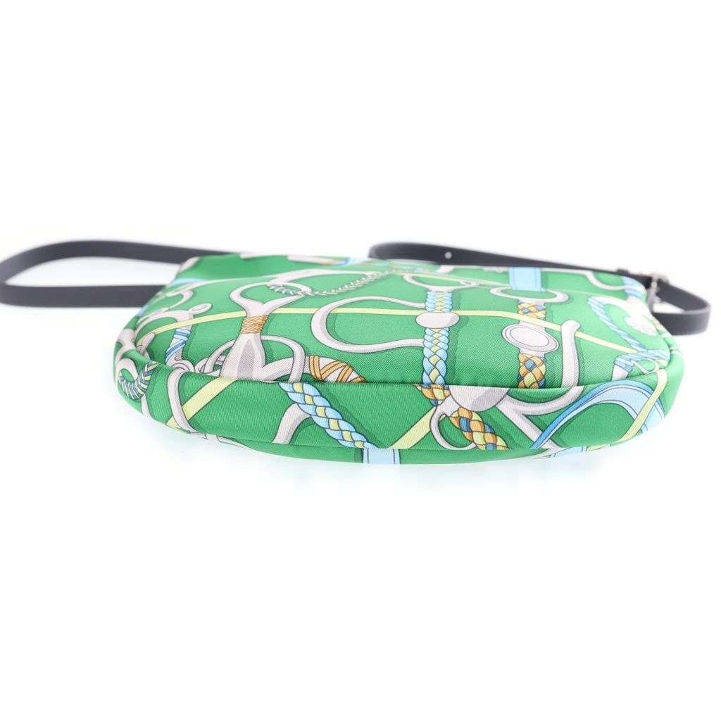 Hermes Panolie Equeste Sursois to Go Shoulder with Silk Pouch Green — view 4