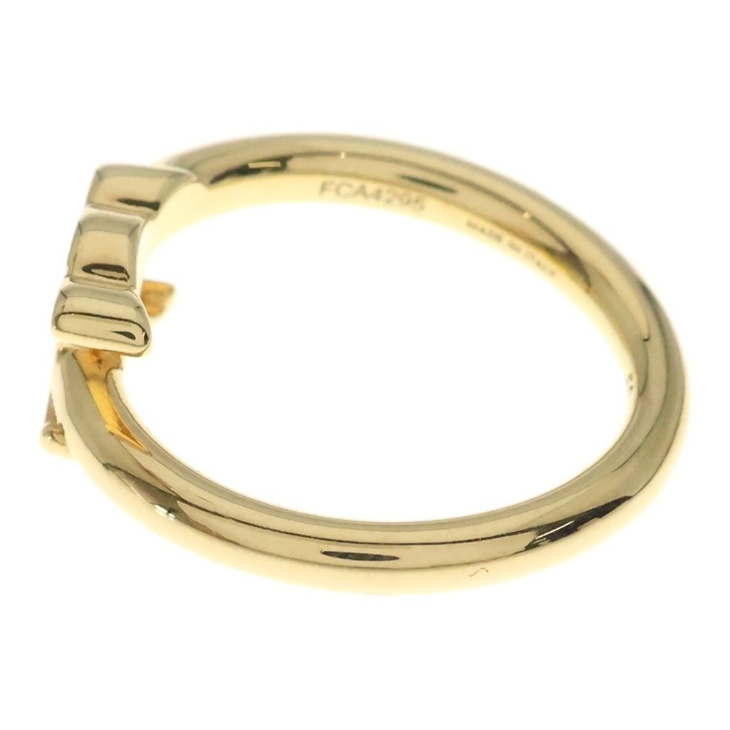 Celine Ring Triomphe Asymmetric Gold — view 4