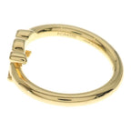 Celine Ring Triomphe Asymmetric Gold — view 4