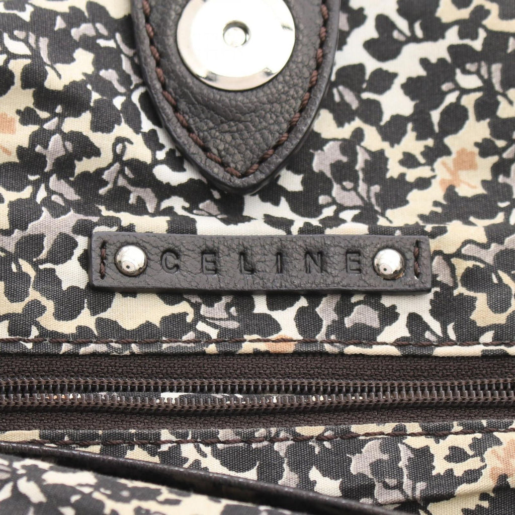 Celine Tote Paris Macadam Denim Leather — view 4