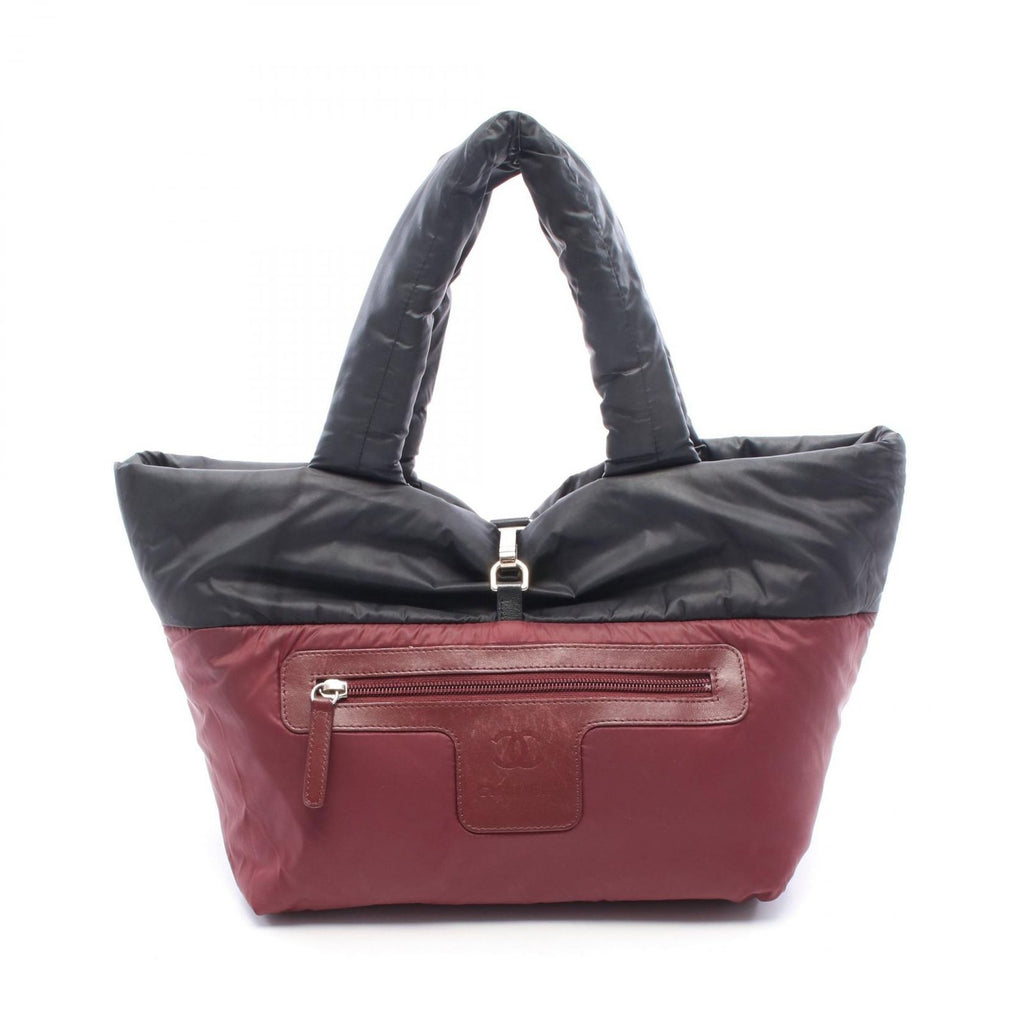 Chanel Tote Coco Cocoon Small Reversible Black Nylon Leather — view 6