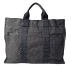Hermes Her Line MM Gray Tote