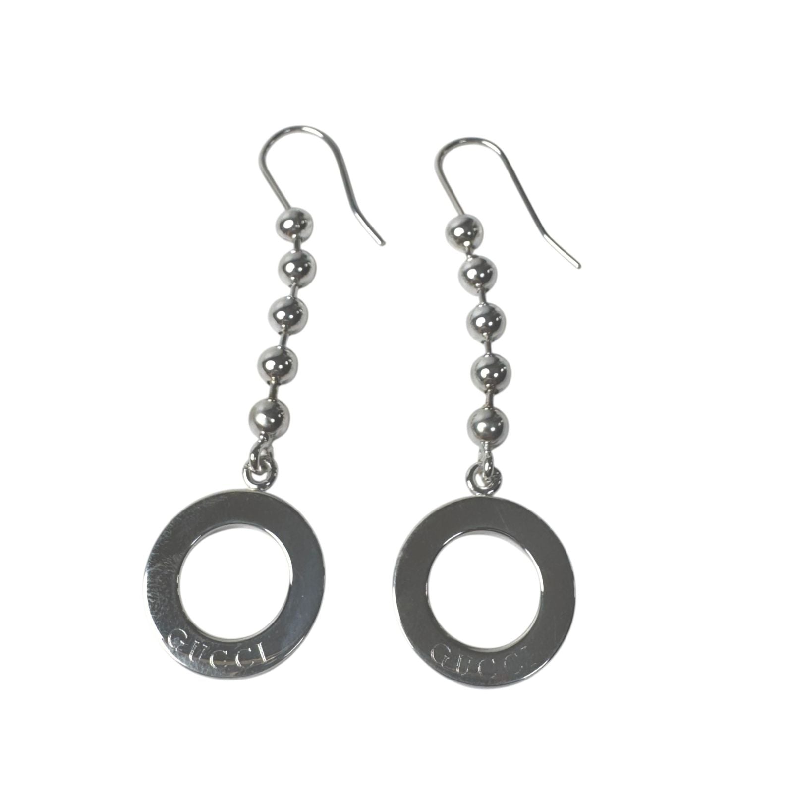 Gucci Ball Chain 925 Earrings