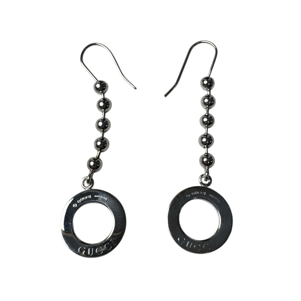 Gucci Ball Chain 925 Earrings — view 4