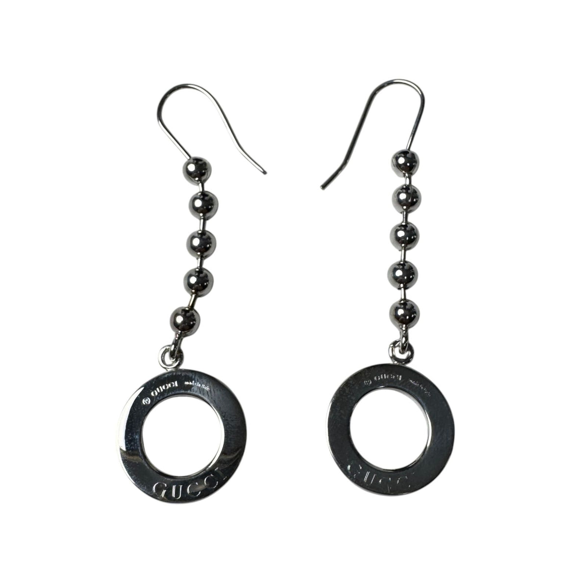 Gucci Ball Chain 925 Earrings — view 4