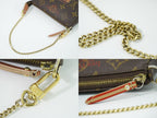 Louis Vuitton LV Mini Pochette Accessoires Trunk & Lock Monogram Pouch Handbag — view 6