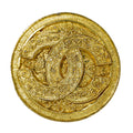Chanel CC Logo Brooch Gold Plated