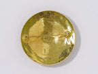 Chanel CC Logo Brooch Gold Plated — view 2