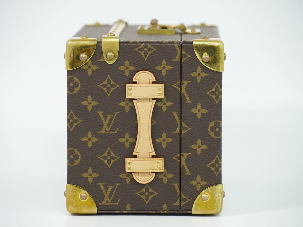 Louis Vuitton LV Mini Bijou Monogram Box Case Brown Biton — view 4