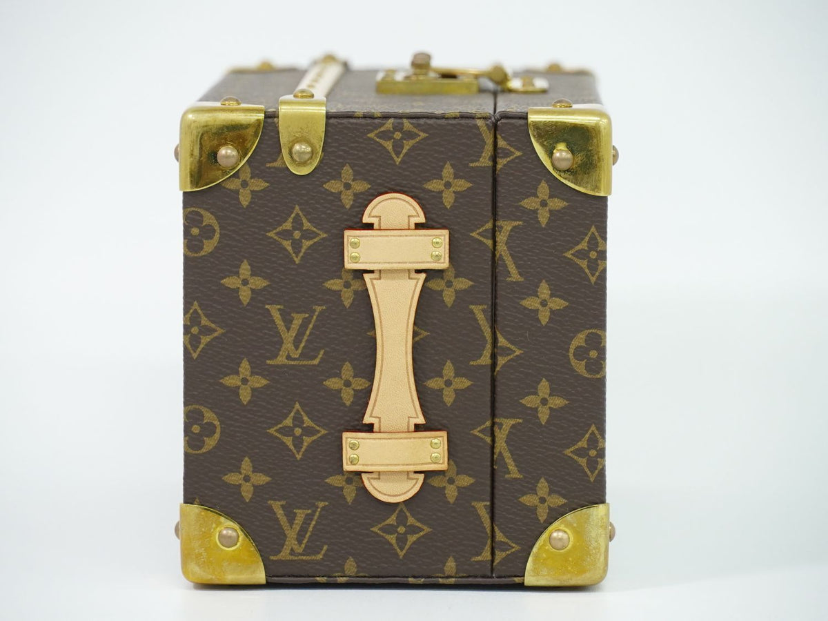 Louis Vuitton LV Mini Bijou Monogram Box Case Brown Biton — view 4