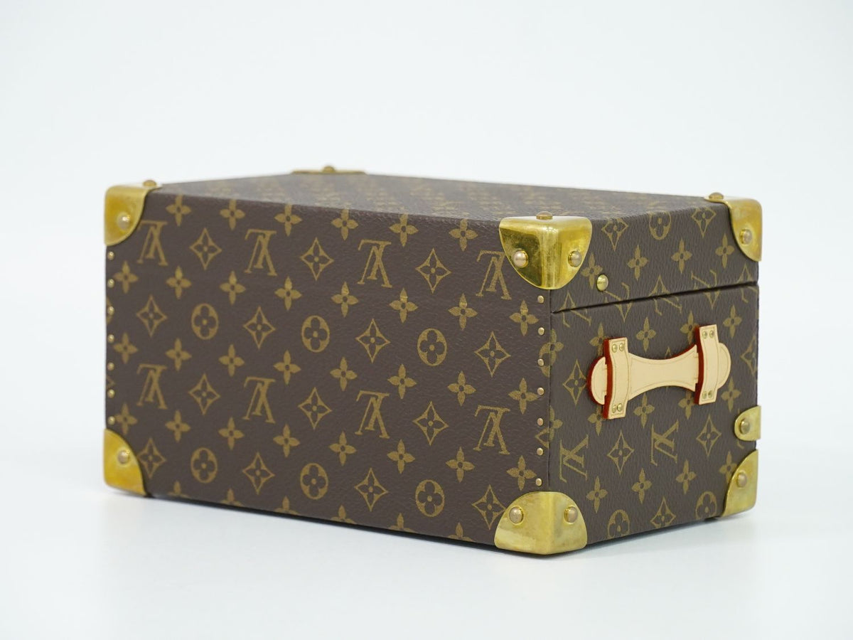 Louis Vuitton LV Mini Bijou Monogram Box Case Brown Biton — view 2