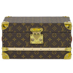 Louis Vuitton LV Mini Bijou Monogram Box Case Brown Biton