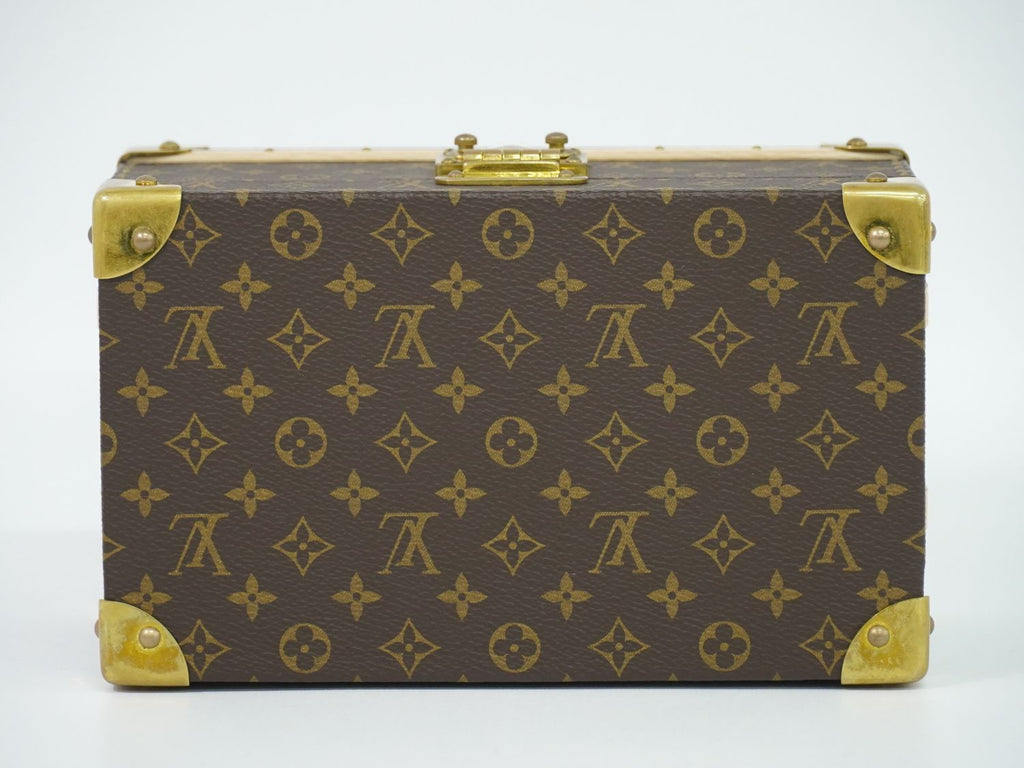 Louis Vuitton LV Mini Bijou Monogram Box Case Brown Biton — view 5