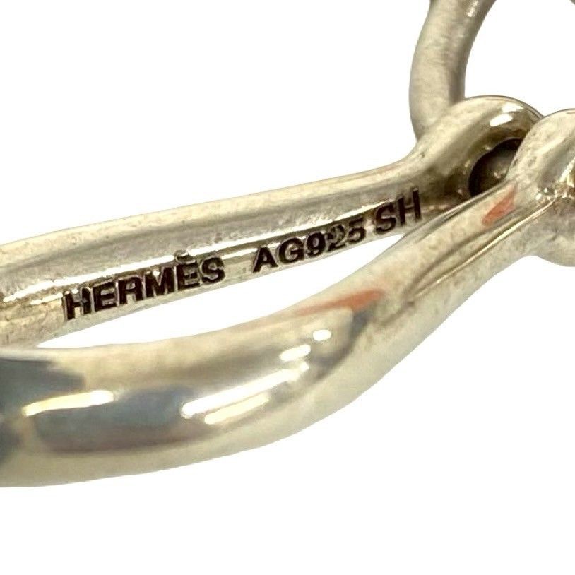 Hermes Martin Margiela Era Arabesque 925 Chain Bracelet Bangle Silver — view 4