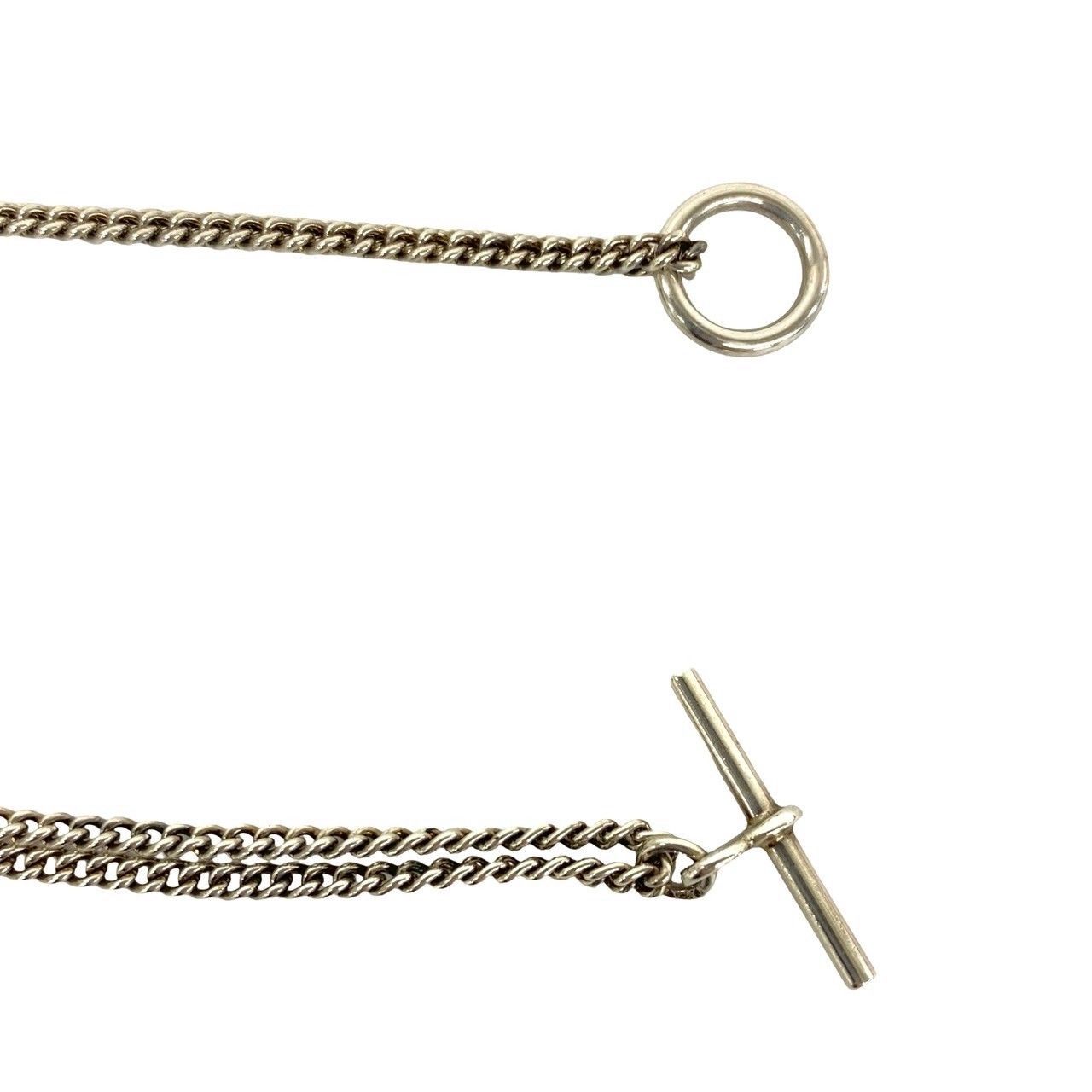 Hermes Martin Margiela Era Arabesque 925 Chain Bracelet Bangle Silver — view 5