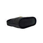 Saint Laurent YSL Logo Cutout Leather 2-Way Shoulder Bag Black — view 7