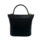 Saint Laurent YSL Logo Cutout Leather 2-Way Shoulder Bag Black — view 3
