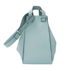 Loewe 2-Way Shoulder Bag Leather Anagram Hammock Medium Light Blue Handle Simple — view 3