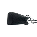 Gucci GG Logo Pattern Canvas Leather Shoulder Bag Mini Black — view 6