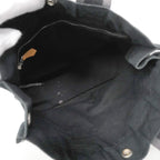 Hermes Tote Fourre Tout PM Canvas Black Silver — view 4