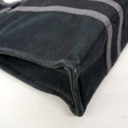 Hermes Tote Fourre Tout PM Canvas Black Silver — view 7