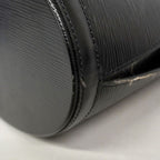 Louis Vuitton Shoulder Bag Epi Cluny Noir — view 8