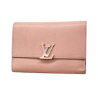 Louis Vuitton Trifold Wallet Portefeuille Capucines Compact Magnolia