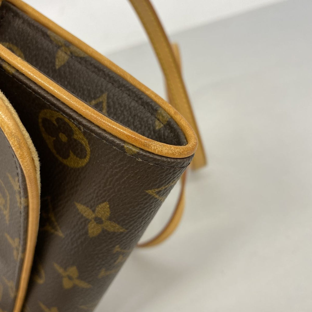 Louis Vuitton Shoulder Bag Monogram Pochette Twin PM Brown — view 6
