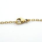 Hermes Necklace Irene Gold Plated Black — view 4
