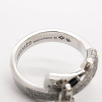 Hermes Ring Kelly Gavroche 18k White Gold Diamond — view 5